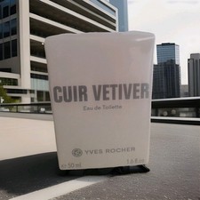 Cuir Vétiver Eau De Toilette 50ml YVES-ROCHER Neuf Sous Blister