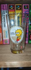 ANCIEN VERRE DE COLLECTION LES SIMPSON LE FILM " LISA "  QUICK 2007 VINTAGE