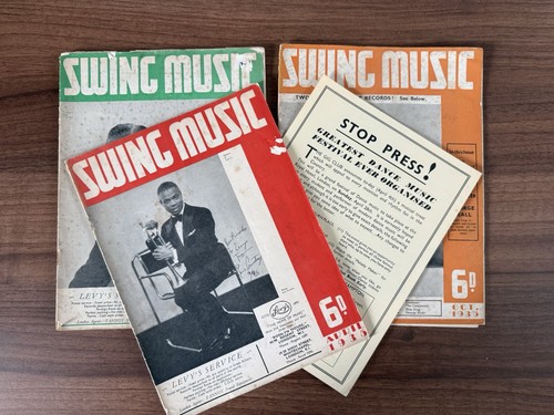 Vintage swing music magazines - vintage,