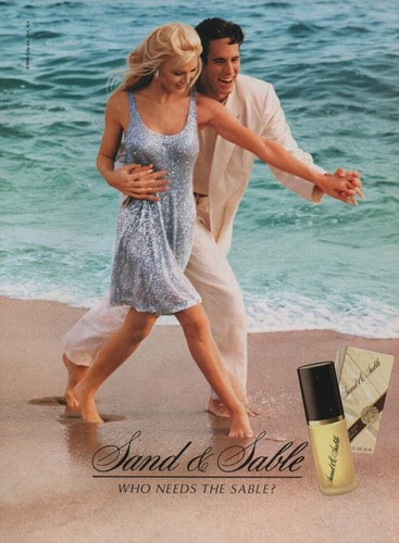 Publicité papier parfum - publicité,