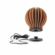 Eva Solo Radiant Rund Lampe LED Oak Sans fil Lampe de table en chêne H 15 cm