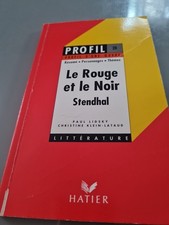 Livre Profil D'Une Oeuvre: Stendhal: Le Rouge Et Le Noir