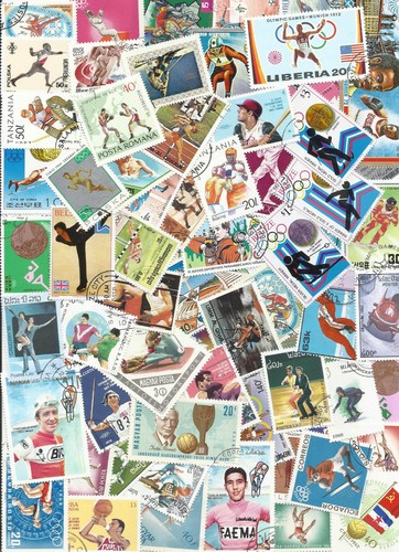 100 timbres sports jo - timbres,