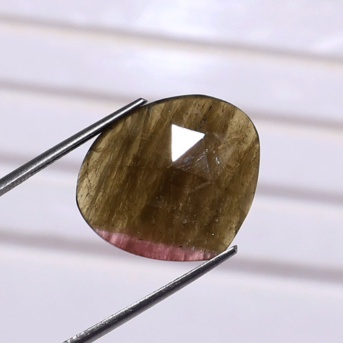 Tourmaline terre rose 7 5 - tourmaline, ~