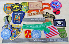 Lot de patchs US et divers DDR