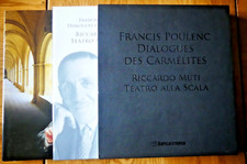 Poulenc Dialogues des carmélites Coffret Livres + 2 CD & 1 DVD Comme NEUF R.Muti
