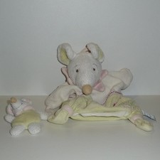 Doudou Souris Doudou et Compagnie - Collection Barbotine