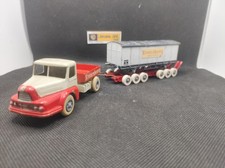 ▄▀▄ TRACTEUR UNIC IZOARD PORTE WAGON "KRONENBOURG" - JRD - 3.78 - 1/50 ▄▀▄