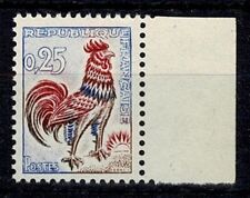 FRANCE YVERT 1331d SCOTT 1024 " GALLIC COCK 25c LUMINESCENT PAPER" MNH VVF Y733
