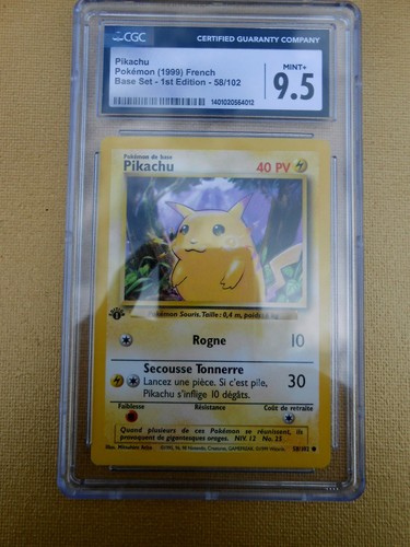 Pokemon carte pikachu 102 - pokemon, /102