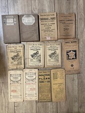 Lot De Cartes Routières Anciennes Taride Michelin Logerot Andriveau Goujon Rare