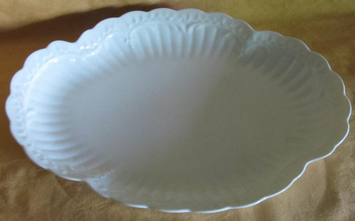 Plat ovale porcelaine - plat,
