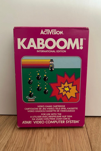 Kaboom atari 2600 cib - atari,