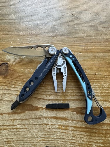 Leatherman skeletool denim - leatherman,