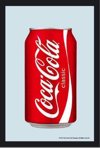 Coca cola boîte - coca, miroir