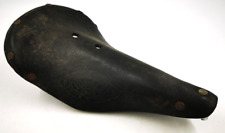 ANCIENNE SELLE DE VELO EN CUIR GROUPON IDEALE 80