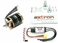 Moteur Brushless EXTRON 2220/16 (980KV) Combo Set + Régulateur iQ-30 / X4060