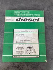 RTA revue technique DIESEL MASSEY FERGUSON tracteurs MF 1100 1105 1135  J65