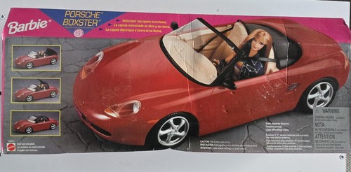 Mattel barbie porsche boxster - barbie,
