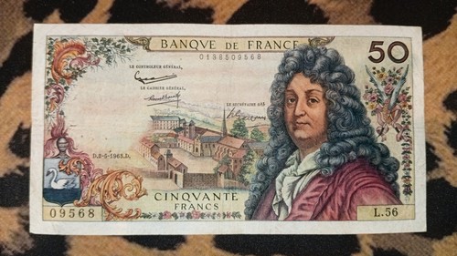 Billet francs racine - francs,