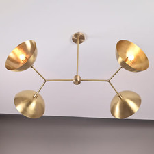 Plafonnier en laiton 4