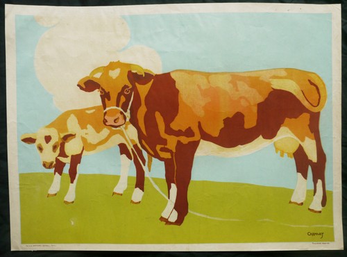 1910 affiche lithographiée - affiche,