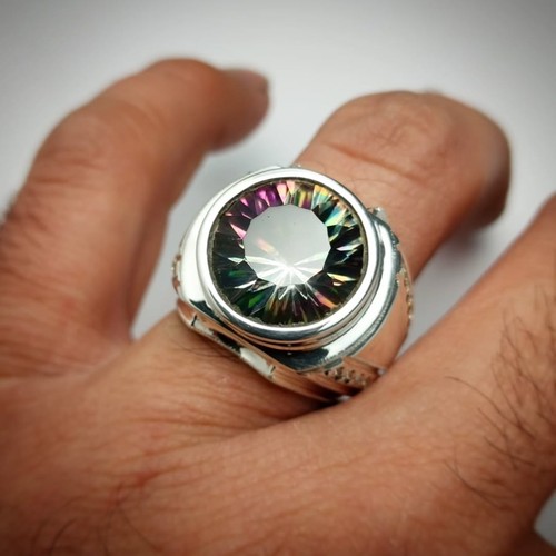 Bague topaze mystique