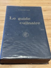Le guide culinaire A. Escoffier