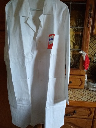 Blouse tablier blanc 52 - blouse,