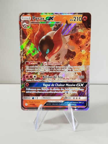 Carte pokemon pyrax gx - carte,