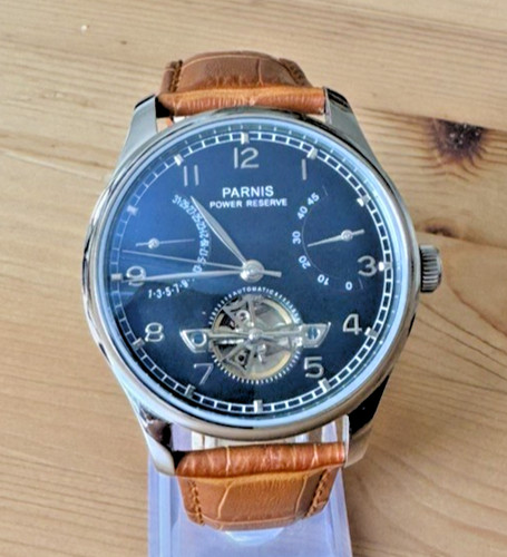 Parnis automatic watch blue - automatic,