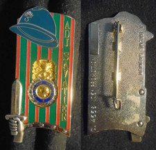 INSIGNE MILITAIRE – 175° PROMOTION ENSOA - ADJ  SAVATIER - BALME - G 4556