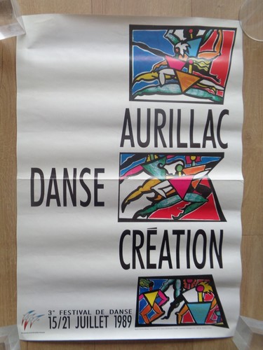 Affiche ancienne festival - affiche,