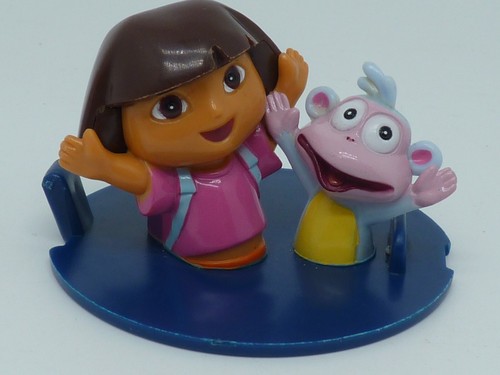 Figurine pvc plastique dora - figurine,