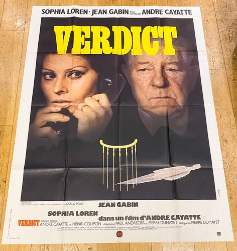 Verdict affiche film 120x160 - affiche,