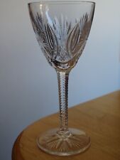 STYLE BACCARAT VAL ST LAMBERT 1 VERRE A LIQUEUR CRISTAL SOPHISTIQUER ht 10,5 cm