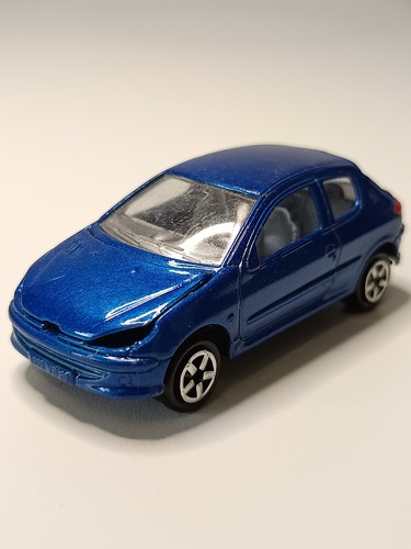 Peugeot 206 dark bleu - peugeot,