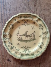 Ancienne assiette provençale - assiette,