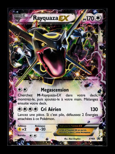 Carte pokémon rayquaza - rayquaza, ex