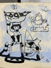 Dessin Signé Dédicacé