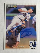 1994 Upper Deck CC Tim Bogar Autograph Card Auto Mets Astros Dodgers Red Sox 