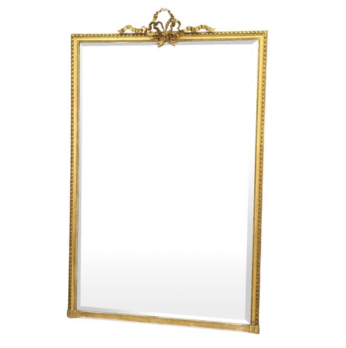 Grand miroir bois - miroir, stuc