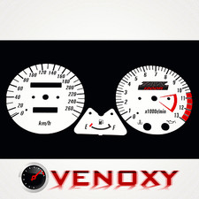 Kawasaki ZRX 1200R Fond de Compteur BLANC