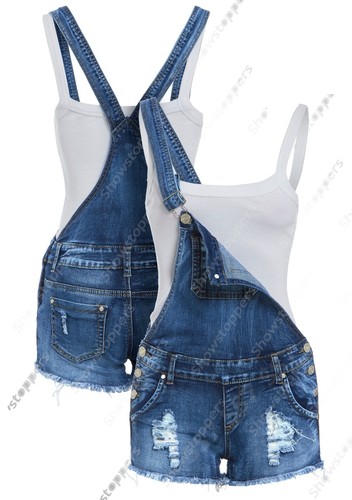 Neuf salopette short jeans - neuf,