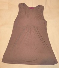 T-shirt débardeur marron Why