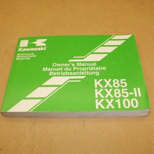 MANUEL TECHNIQUE D'ENTRETIEN DU PROPRIETAIRE KAWASAKI KX 85 KX 100 2009