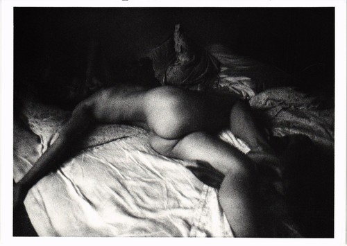 Cpm nude lady - bed, pin