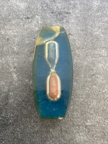 Ancien sablier inclusion plexi - ancien,