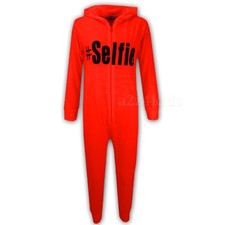 Enfants Garçons # Selfie Orange Fluo A2Z Combinaison one piece Été Pyjamas 5-13