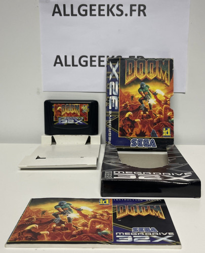 Doom sega megadrive 32x - sega,